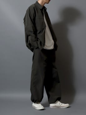 「CONVERSE（コンバース）のアイテム」を使った、ANPASさん（メンズ・181cm）の春コーディネート