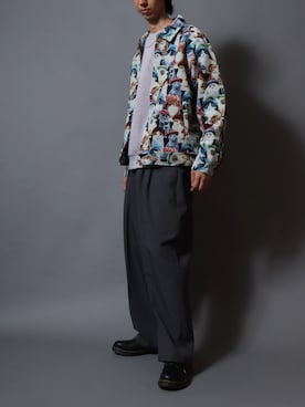 「ANPAS（アンパス）のアイテム」を使った、ANPASさん（メンズ・181cm）の秋コーディネート