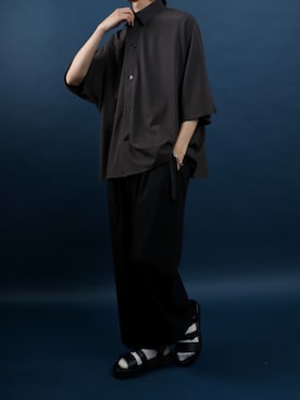 「LOVEHUNTER（ラブハンター）のアイテム（サンダル）」を使った、ANPASさん（メンズ・178cm）の夏コーディネート