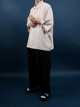「LOVEHUNTER（ラブハンター）のアイテム（サンダル）」を使った、ANPASさん（メンズ・178cm）の夏コーディネート