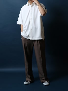 ANPASさん（メンズ・178cm）の夏コーディネート
