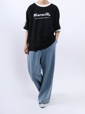 ANPASさん（メンズ・178cm）の夏コーディネート