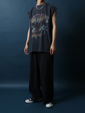 ANPASさん（メンズ・178cm）の夏コーディネート