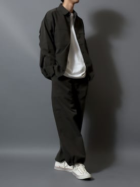 ANPASさん（メンズ・181cm）の春コーディネート