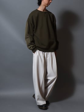 「ANPAS（アンパス）のアイテム」を使った、ANPASさん（メンズ・181cm）の秋コーディネート