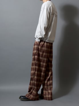 「ANPAS（アンパス）のアイテム」を使った、ANPASさん（メンズ・181cm）の春コーディネート