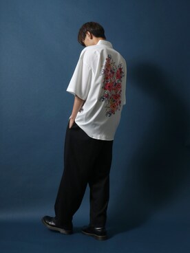 ANPASさん（メンズ・178cm）の夏コーディネート