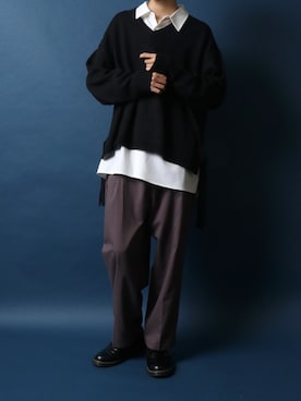 ANPASさん（メンズ・178cm）の秋コーディネート