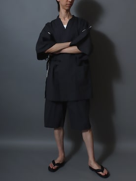 ANPASさん（メンズ・181cm）の夏コーディネート
