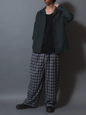 「ANPAS（アンパス）のアイテム」を使った、ANPASさん（メンズ・181cm）の秋コーディネート