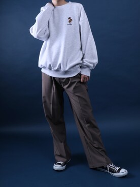 ANPASさん（メンズ・178cm）の秋コーディネート