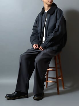 ANPASさん（メンズ・181cm）の冬コーディネート