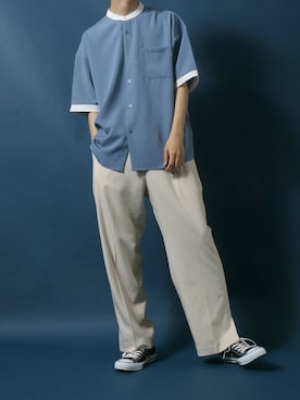 ANPASさん（メンズ・178cm）の夏コーディネート