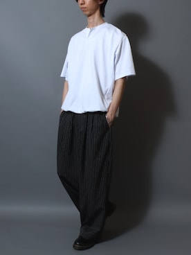 ANPASさん（メンズ・181cm）の夏コーディネート