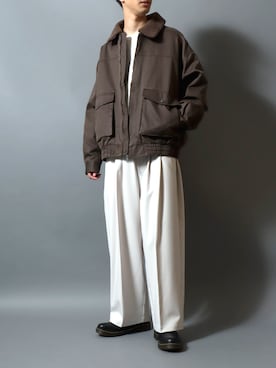 ANPASさん（メンズ・181cm）の秋コーディネート