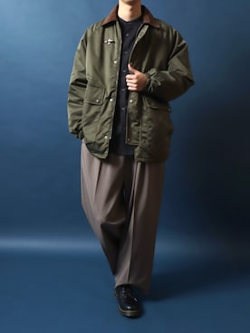 ANPASさん（メンズ・181cm）の秋コーディネート