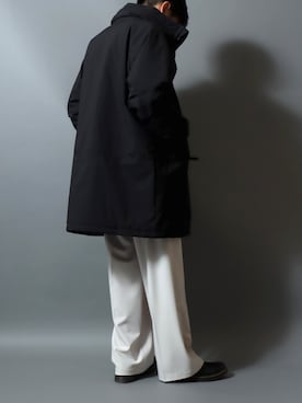 「アイテム（ドレスシューズ）」を使った、ANPASさん（メンズ・181cm）の冬コーディネート