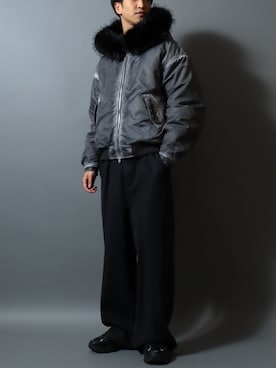 ANPASさん（メンズ・181cm）の秋コーディネート