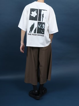 「アイテム（タンクトップ）」を使った、Rinanさん（メンズ・178cm）の夏コーディネート