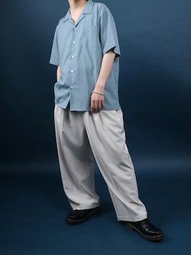 ANPASさん（メンズ・178cm）の夏コーディネート