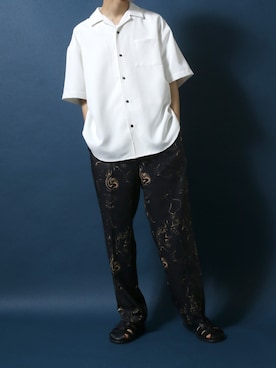 ANPASさん（メンズ・178cm）の夏コーディネート