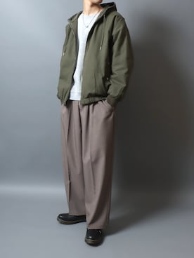 ANPASさん（メンズ・181cm）の秋コーディネート