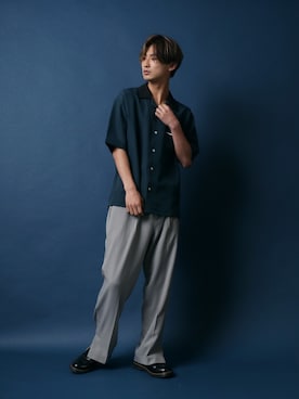 ANPASさん（メンズ・178cm）の夏コーディネート