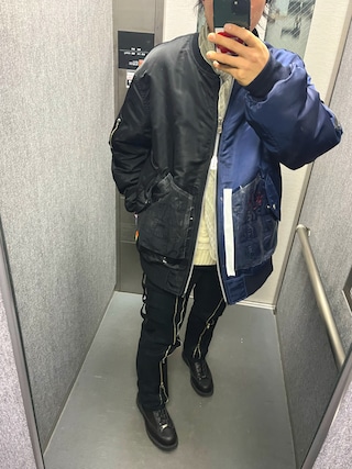 限定 Soloist ソロイスト oversized フライトジャケット 44 fit=scale-down,w=1200