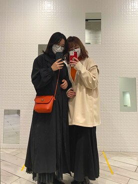 r8694rさん(レディース・152cm)の冬コーディネート