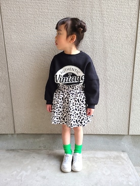 xxaichunxxさん（キッズ・110cm）の春コーディネート