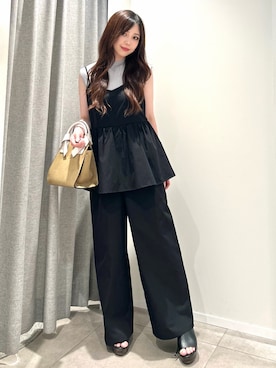 「NATURAL BEAUTY BASIC（ナチュラルビューティーベーシック）のアイテム」を使った、ayachanbb_8さん（レディース・159cm）の夏コーディネート