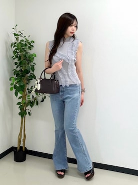 fujiayaneさん(レディース・159cm)の夏コーディネート