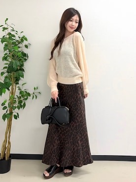 「NATURAL BEAUTY BASIC（ナチュラルビューティーベーシック）のアイテム」を使った、ayachanbb_8さん（レディース・159cm）の夏コーディネート