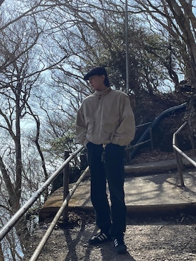 「adidas SB（アディダススケートボーディング）のアイテム」を使った、wearyu02さん（メンズ・172cm）の春コーディネート