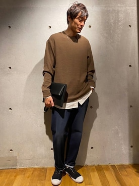 「UNION STATION（ユニオンステーション）のアイテム」を使った、US staffstylingさん（メンズ・173cm）の秋コーディネート