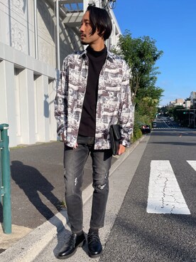 「ユニオンステーション」｜US staffstylingさん（メンズ・176cm）の夏コーディネート