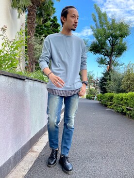 US staffstylingさん（メンズ・176cm）の夏コーディネート