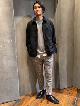 「UNION STATION（ユニオンステーション）のアイテム」を使った、US staffstylingさん（メンズ・178cm）の秋コーディネート
