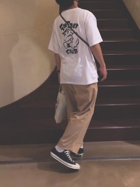 「BAD BOY（バッドボーイ）のアイテム」を使った、ototさん（メンズ・180cm）の夏コーディネート