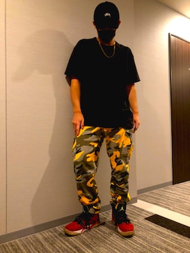 🅳'🅱🆂 ​ 🅰🆁🅲🅷さん（メンズ・173cm）の夏コーディネート