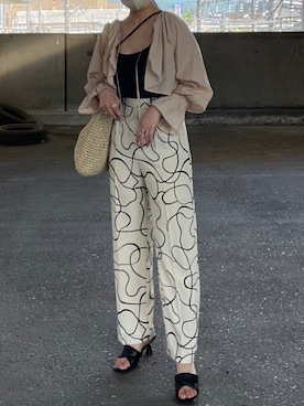 erinaさん（レディース・159cm）の夏コーディネート