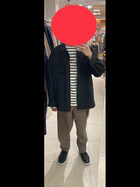 「MR.OLIVE（ミスターオリーブ）のアイテム」を使った、あめあられさん（メンズ・171cm）の冬コーディネート