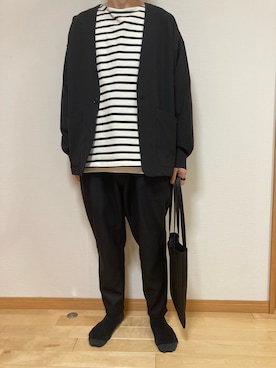 「MR.OLIVE（ミスターオリーブ）のアイテム」を使った、あめあられさん（メンズ・171cm）の春コーディネート