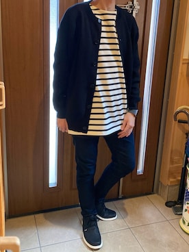 「Conqueror（コンカラー）のアイテム」を使った、あめあられさん（メンズ・171cm）の秋コーディネート