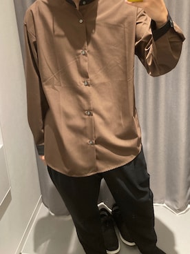 「試着」｜あめあられさん（メンズ・171cm）の秋コーディネート