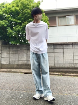 「2002R」｜「アイテム（アクセサリー）」を使った、kazu0102yさん（メンズ・175cm）の春コーディネート