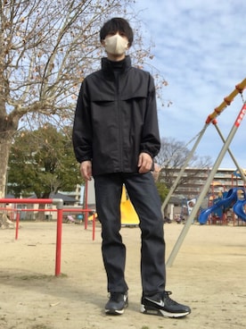 「AIRMAX90」｜kazu0102yさん（メンズ・175cm）の冬コーディネート