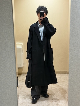 「stein（シュタイン）のアイテム」を使った、kazu0102yさん（メンズ・174cm）の冬コーディネート