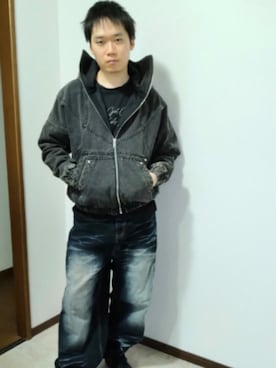 「アイテム（ジャケット/アウター）」を使った、ggvv8さん（メンズ・176cm）の秋コーディネート