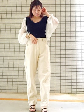 ぽんさん（レディース・148cm）の夏コーディネート